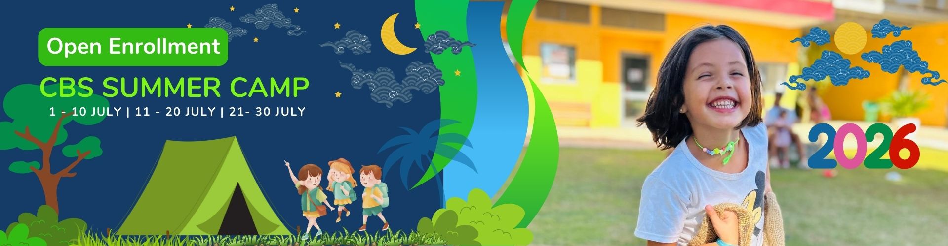 Open Enrolment enrollment sign up for CBS Summer Camp Soain Seville 2026