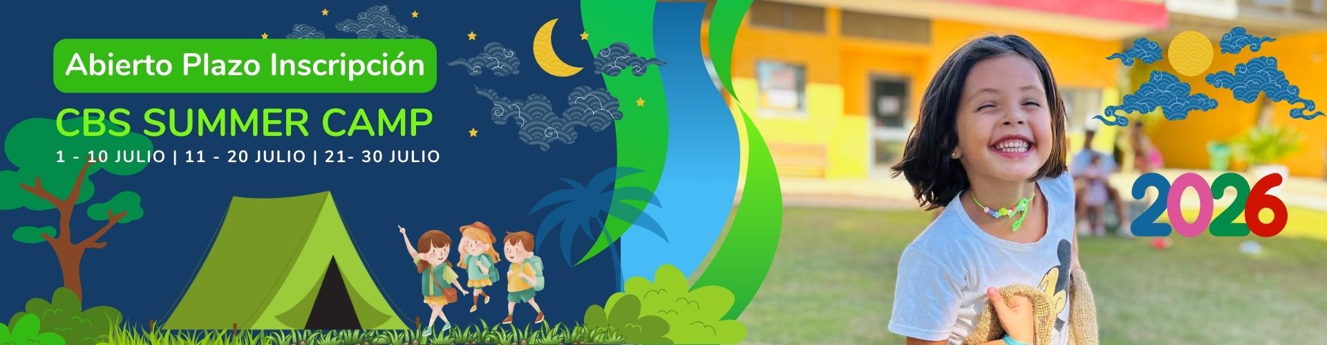 bienvenida a formulario CBS Summer Camp Campamento Verano Sevilla 2026