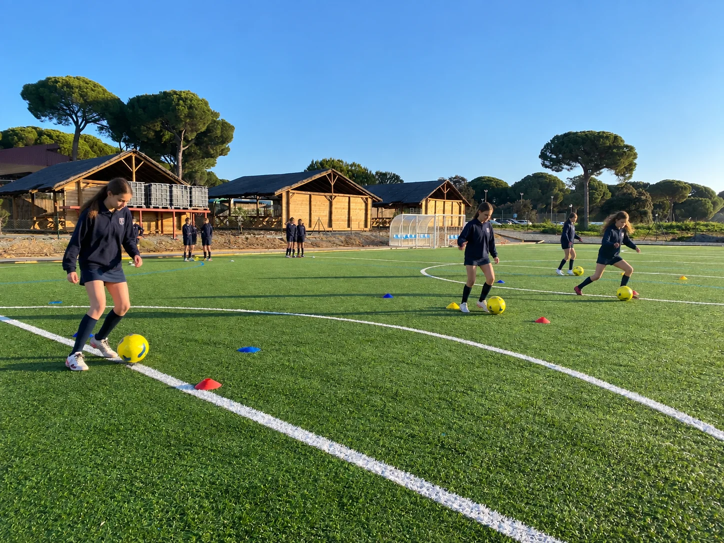 Campamento de fútbol en La Juliana Sevilla