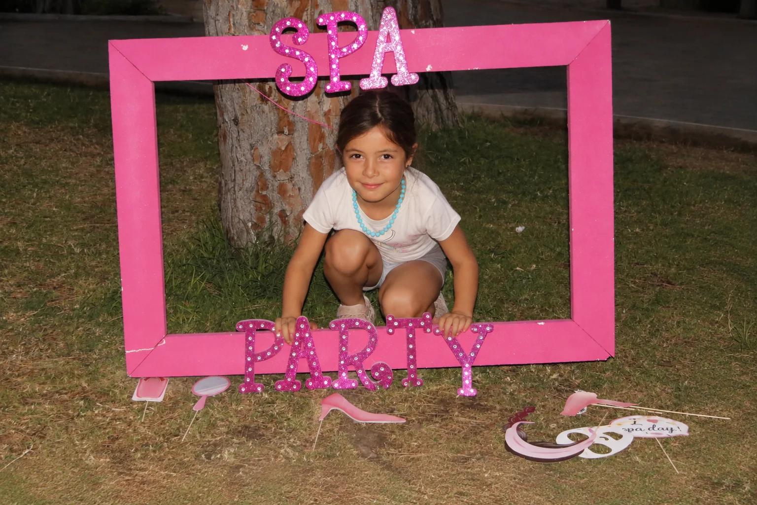 Spa Party Photo Booth en CBS Outdoor Adventures