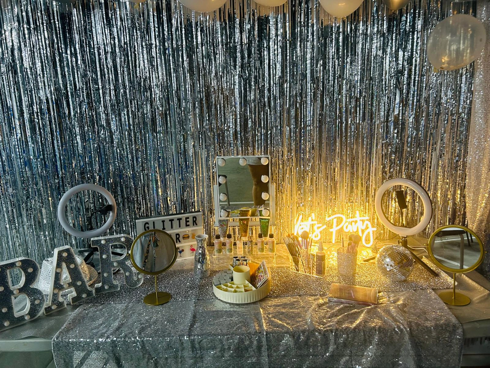 Materiales preparados para CBS Spa Party Camp